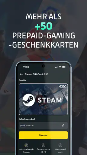 Startselect: Geschenkkarten screenshot 3