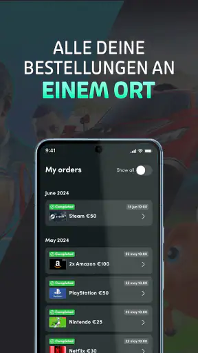 Startselect: Geschenkkarten screenshot 5