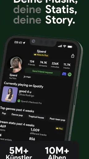 Stats.fm für Spotify screenshot 2