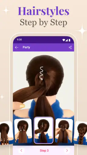 Frisuren app screenshot 11