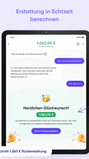 Steuerbot: Steuererklärung App screenshot 10