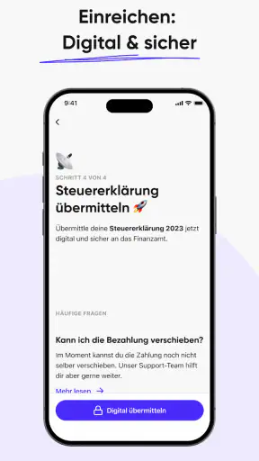 Steuerbot: Steuererklärung App screenshot 7