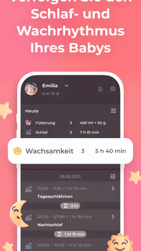 Stillen Tracker & Babytagebuch screenshot 3