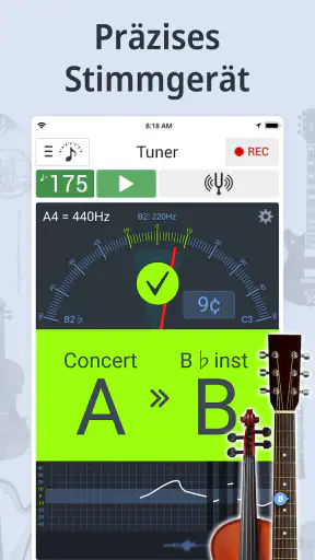 Stimmgerät & Metronom screenshot 9