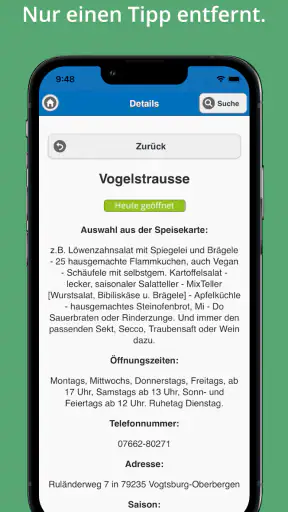 Straußenführer Südbaden screenshot 3