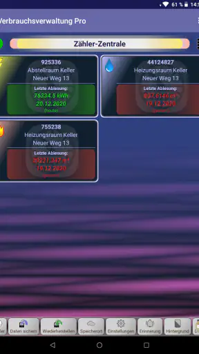 Strom & Zählerverwaltung screenshot 10