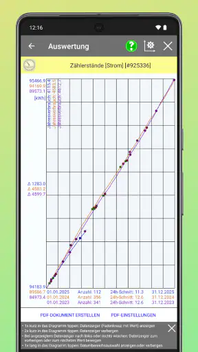 Strom & Zählerverwaltung screenshot 6