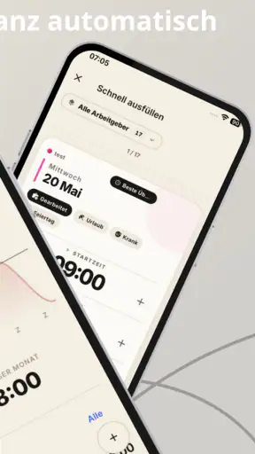 StundenApp screenshot 2