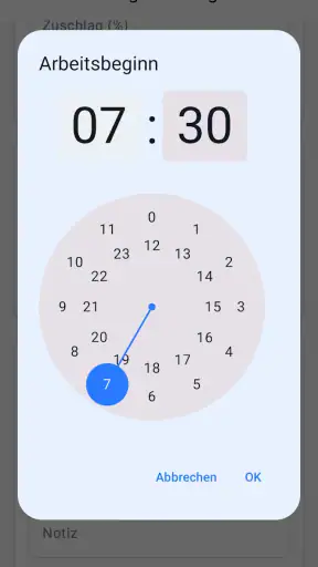 Stundenrechner screenshot 7