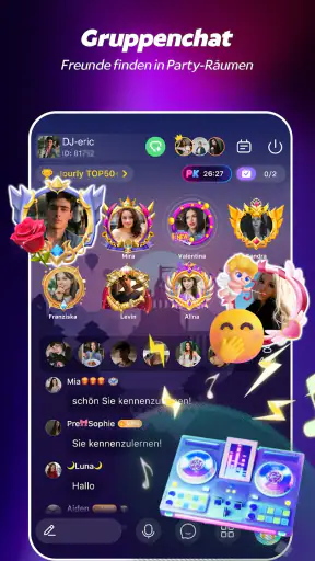 SUGO: Sprach-Chat- Partei screenshot 5
