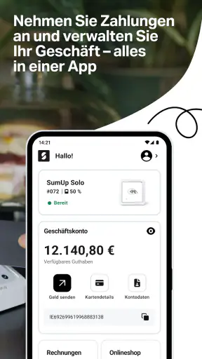 SumUp Business: POS & Kasse screenshot 2