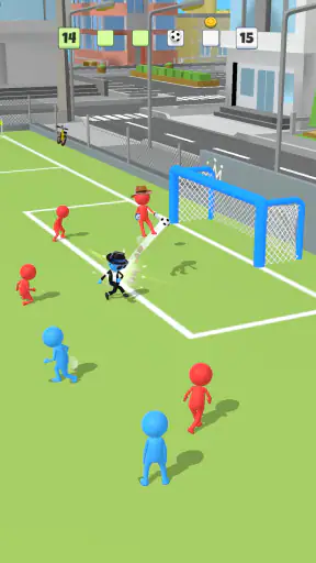 Super Goal -Strichmann Fußball screenshot 10