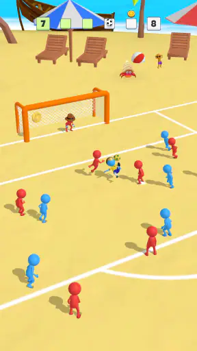 Super Goal -Strichmann Fußball screenshot 9
