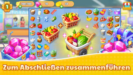 Supermarket Affairs - Merge screenshot 2