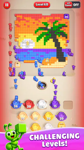 Swarm Loop: Block Rush screenshot 3