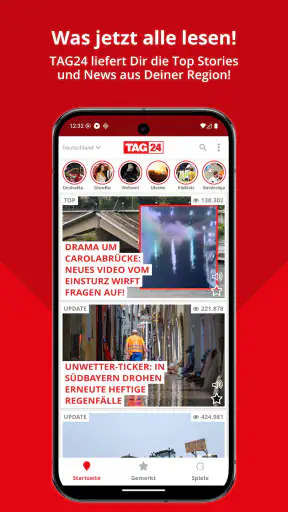 TAG24 NEWS: Alle Nachrichten screenshot 1