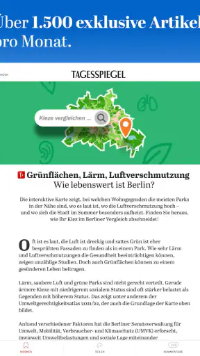 Tagesspiegel - Nachrichten screenshot 11