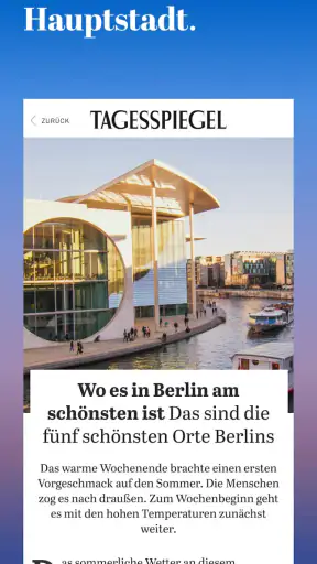 Tagesspiegel - Nachrichten screenshot 5