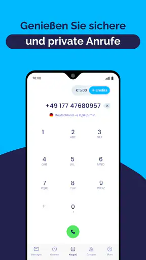 Talk360: Internationale Anrufe screenshot 5