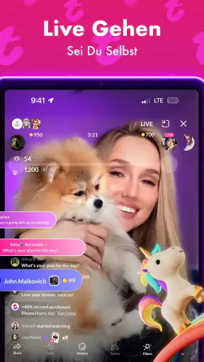 Tango – Livestream, Videochat screenshot 10