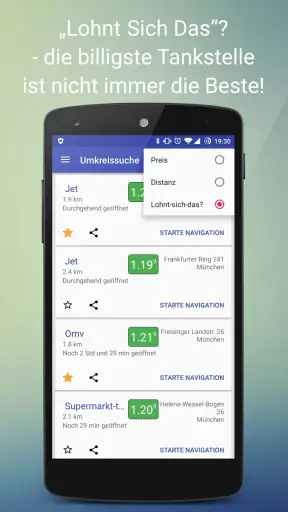 Tank Navigator günstig Tanken! screenshot 6