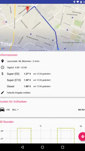 Tank Navigator günstig Tanken! screenshot 9