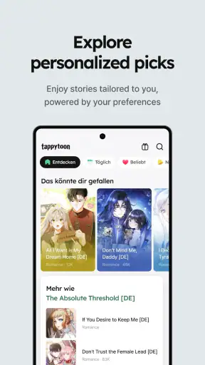Tappytoon Comics & Webtoons screenshot 4