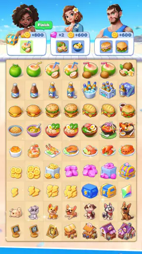 Tasty Travels: Merge Game screenshot 1