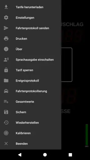 Taxameter screenshot 3