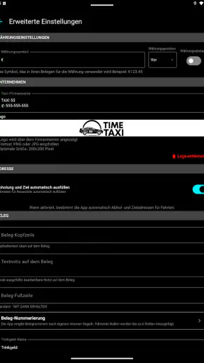 Taximeter. GPS-Taxi-Zähler. screenshot 12