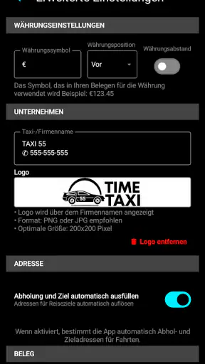 Taximeter. GPS-Taxi-Zähler. screenshot 4