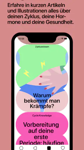 Teena - Perioden-App für Teens screenshot 2