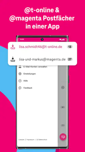 Telekom Mail – E-Mail App screenshot 3