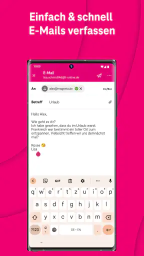 Telekom Mail – E-Mail App screenshot 5