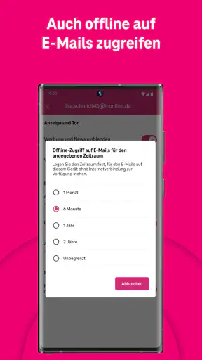 Telekom Mail – E-Mail App screenshot 6