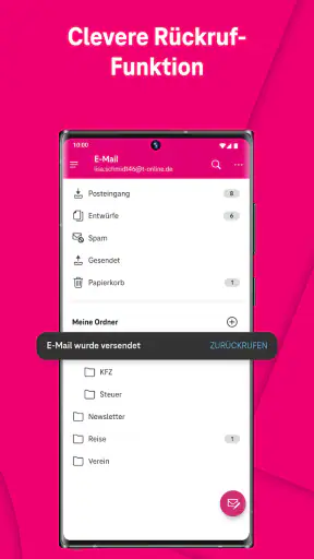 Telekom Mail – E-Mail App screenshot 7