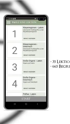 Terminologie - Med. Begriffe screenshot 3