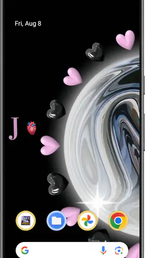 Text on Live Wallpaper screenshot 3