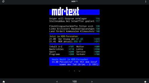 TextTV – Teletext Deutschland screenshot 11