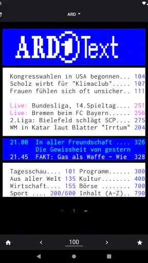 TextTV – Teletext Deutschland screenshot 5