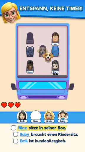 That's My Seat - Logic Puzzle screenshot 2