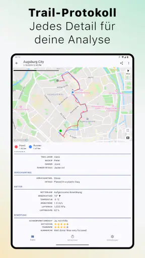 The Mantrailing App screenshot 10