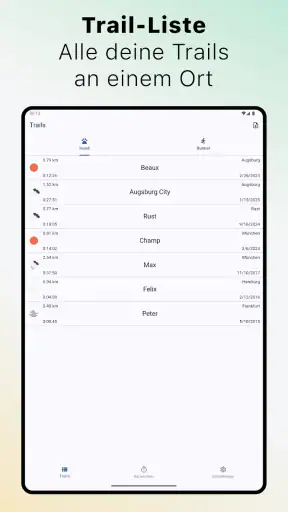 The Mantrailing App screenshot 11