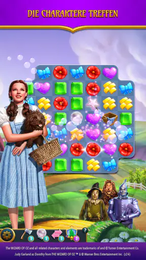 The Wizard of Oz Magic Match 3 screenshot 4