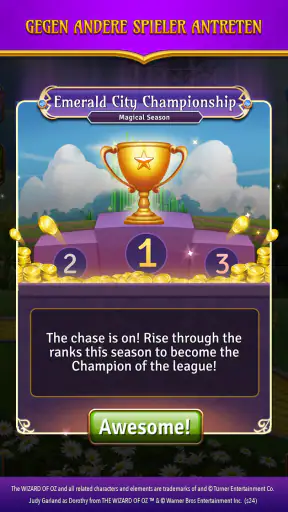 The Wizard of Oz Magic Match 3 screenshot 6