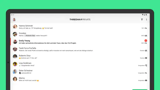 Threema. Der sichere Messenger screenshot 9