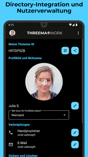 Threema Work. Für Unternehmen screenshot 8