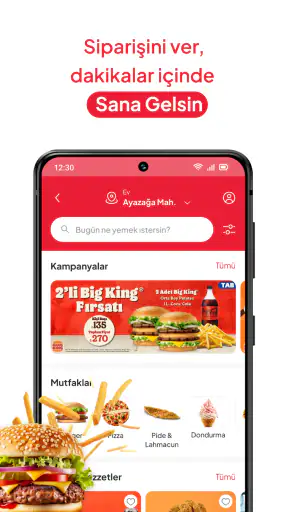Tıkla Gelsin® - Yemek Siparişi screenshot 1