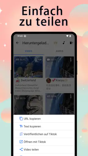 TikSaver: Kein Wasserzeichen screenshot 4