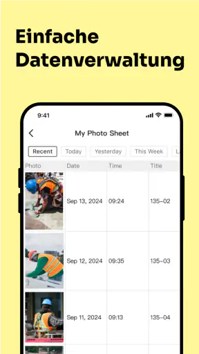 Timemark: Foto-Dokumentation screenshot 5